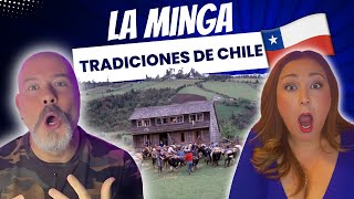 🇨🇱 Españoles REACCIONAN a la Minga Chilena: ¡Tradición Increíble! 😲