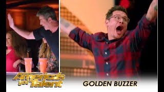 Michael Ketterer: Father Of 6 Earns SIMON COWELL GOLDEN BUZZER!! | America's Got Talent 2018