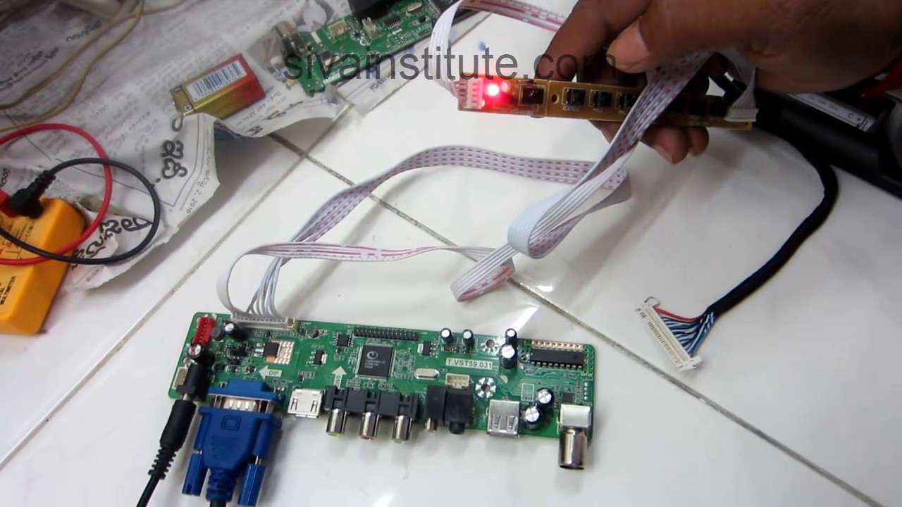 How To Read And Write Led Lcd Tv Bios Program With Rt809f Youtube