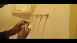 how to replace shower faucet pt2