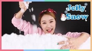 凱利和gellisnow啫喱造雪製作玩具遊戲 | 凱利和玩具朋友們 CarrieAndToys