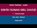 səhih sunan Əbu davud hədis 38 hər namaz üçün dəstəmaz almaq