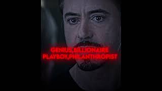 "Genius Billionaire Playboy Philanthropist" - "Iron Man Edit" - "The Avengers" Way Down We Go #short