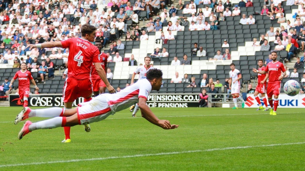 HIGHLIGHTS: MK Dons 1-0 Gillingham - YouTube