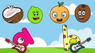 Abc Fruit Phonics Song | Vitamins and Minerals