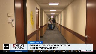 Student move-in day at UNR