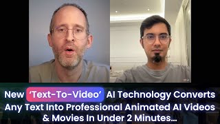 New ‘Text-To-Video’ AI Technology Converts Any Text Into Animated AI Movies In Under 2 Minutes…