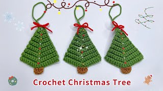 Crochet Christmas Tree 🌲| Crochet Christmas Ornaments | Móc Cây Thông Noel