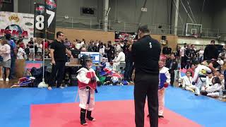 Aiden’s first ISKA karate tournament 20 Oct 2019