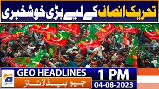 Geo Headlines Today 1 PM | Khaqan, Bhootani 'among candidates' for caretaker PM post | 4 August 2023