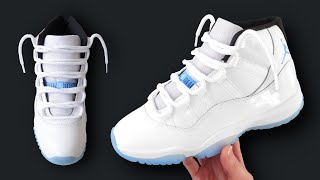 HOW TO LACE NIKE AIR JORDAN 11 LOOSELY (THE BEST WAY)