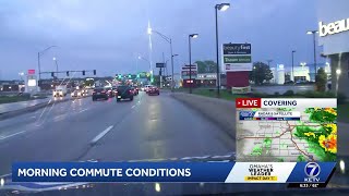 Road conditions through Monday morning