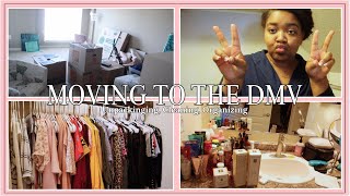 Moving To The DMV | Unpacking, Cleaning, Organizing