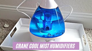 Crane Ultrasonic Cool Mist Humidifiers Review \u0026 How To Use