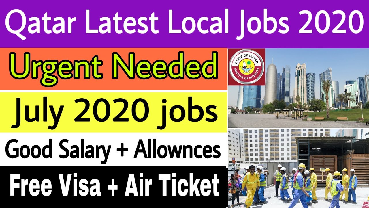 Qatar Free Jobs 2020 || Apply Easy || Local Jobs - YouTube