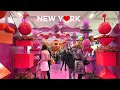 [4K]🇺🇸NYC Spring Walk/2022 Macy's Flower Show, Opening Day!🌹🌻🥀🌷& Rockefeller Center. Mar. 27 2022