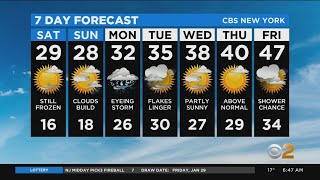 New York Weather: CBS2's 1/30 Saturday Morning Update