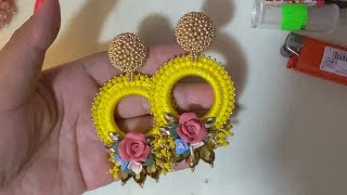 ARETES con aros trenzados #art #emprendedores #artesanato #handmadewithlove #youtube #influencer