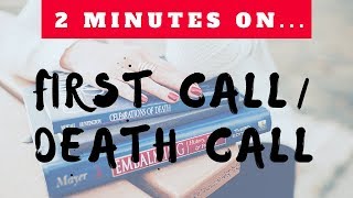 How Does a Funeral Home Receive a First Call/ Death Call? - Just Give Me 2 Minutes