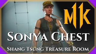 MK11 Sonya Blade Chest Shang Tsung's Throne Room