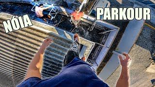 o NÓIA que ESCALA PRÉDIOS e mora no TELHADO, Parkour abençoado