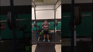 Hannah Mutti 295# BoxSquat 10/22/2018