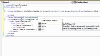 [VB.NET] Multi-Threading Properly Using Delegates