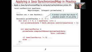 Example Application of Java Synchronized Collections