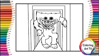 Huggy Wuggy coloring pages_Huggy Wuggy Poppy Playtime coloring pages _Coloring Pages #30