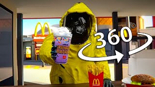 Trying Grimace Shake in The Backrooms | 360° VR VIDEO