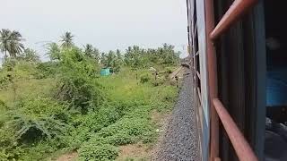 Cholan Express TPJ TO MS Covid19 Special Arriving at Aduthurai station