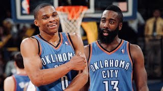 Russell Westbrook And James Harden Best Plays From Early OKC Days | B/R Countdown