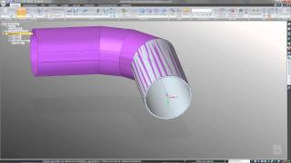 Solid Edge - Create elbow from sheetmetal