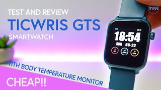 Ticwris GTS Smartwatch REVIEW - Real time body TEMPERATURE - SUPER CHEAP (2020)