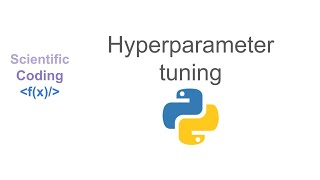 Hyperparameter tuning using GridSearchCV Python