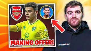 Arsenal To Make OFFER For Max Aarons Says Fabrizio Romano? | Hakimi Agent Exclusive Interview!