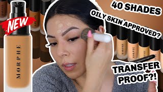 NEW🚨MORPHE Filter Effect Soft-Focus Foundation|| WEAR TEST + REVIEW