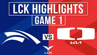 HLE vs DK Highlights Game 1 | LCK Cup 2025 Playoffs | Hanwha Life Esports vs Dplus KIA