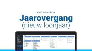 Jaarovergang - Nieuw loonjaar opstarten