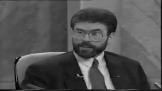 Gerry Adams on the Late Late Show  28th October 1994