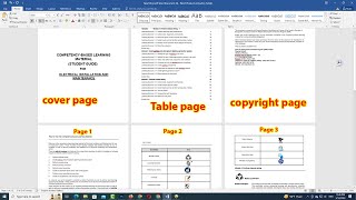 How to start page numbering from a specific page in word