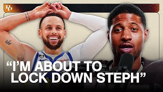 Paul George Keeps It Real On Guarding Steph Curry and Klay Thompson