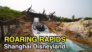 [4K] Roaring Rapids : Shanghai Disneyland