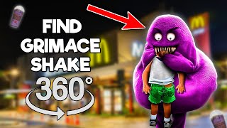 Grimace Shake Finding Challenge | It's 360º degree video | VR Video