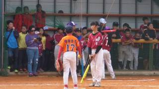 20170124第4屆璨揚盃TEEBALL 國小冠軍戰 台南三股A VS 新北瑞芳A