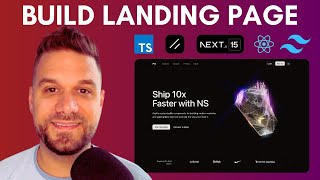 Simplest way to build Modern Landing Page (Next.js 15, Shadcn, TypeScript)