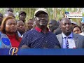 shame on you raila destroys dp gachagua after invasion of uhuru s farm