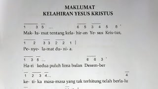 Maklumat Kelahiran Yesus Kristus - Keuskupan Agung Medan - Minggu 24 Desember 2023 Malam