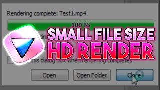 Best render option sony vegas 16