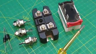 Bridge Rectifier Module  | How to define MDQ   SQL 3 phase Bridge Rectifier 150amp